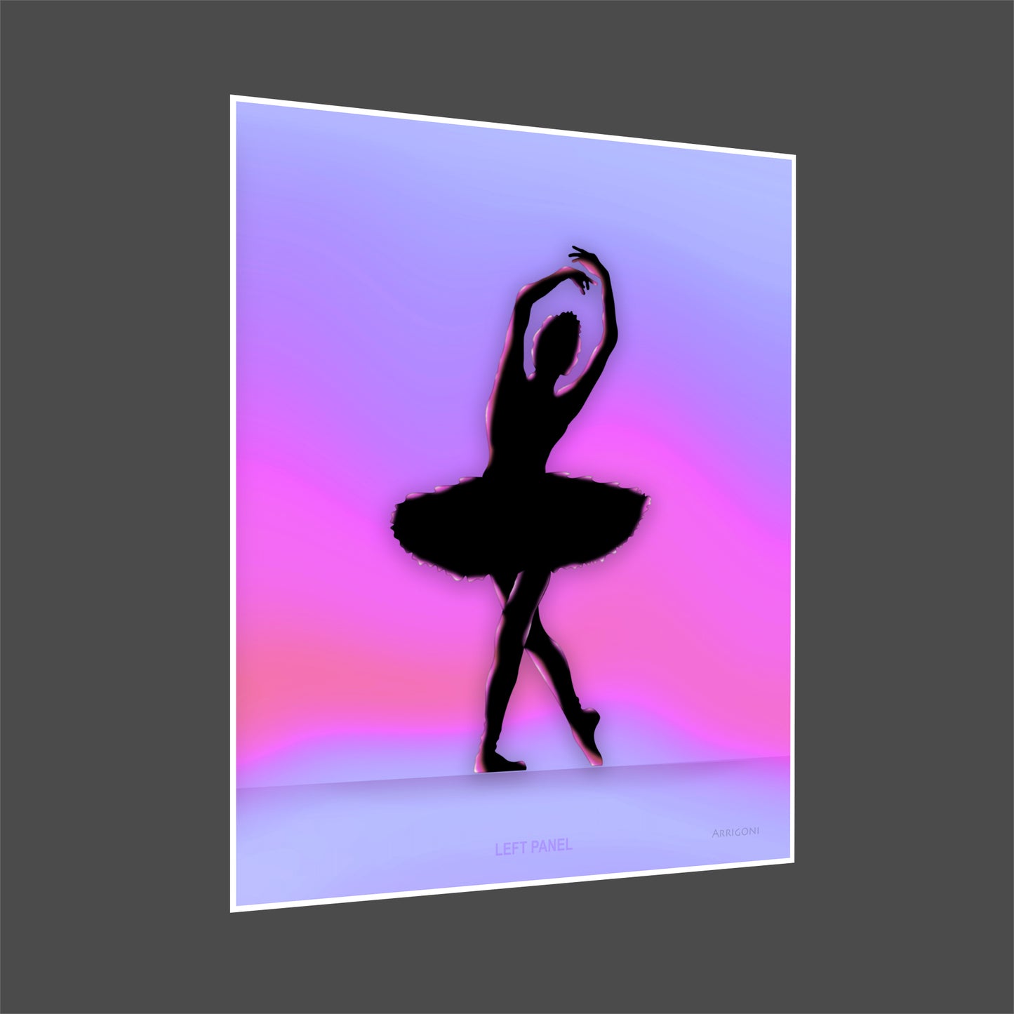 BALLERINA LEFT PANEL (PAPER ONLY)