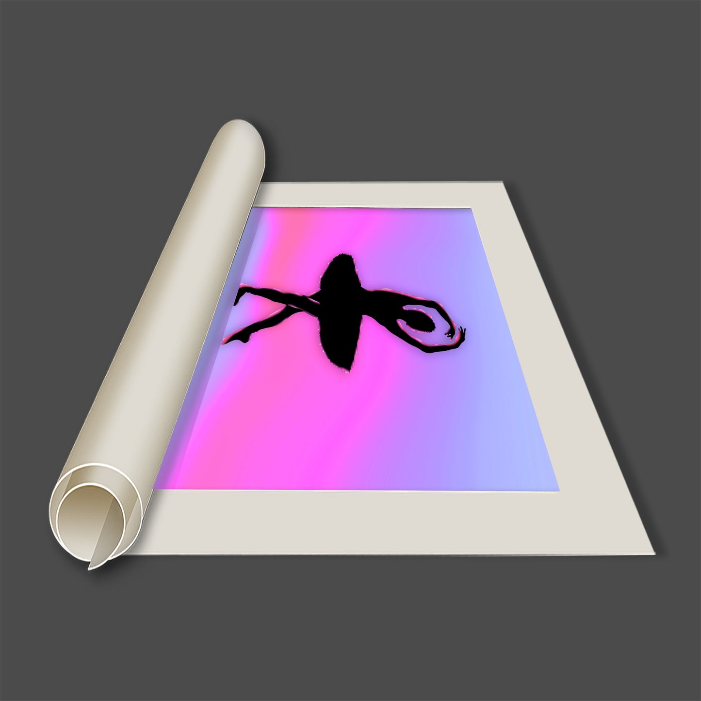 BALLERINA LEFT PANEL (CANVAS ONLY)