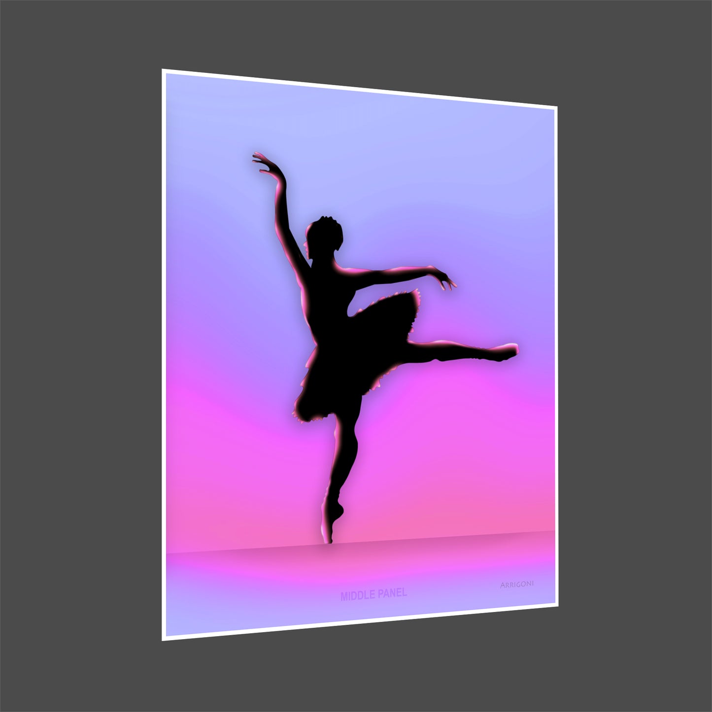 BALLERINA MIDDLE PANEL (PAPER ONLY)