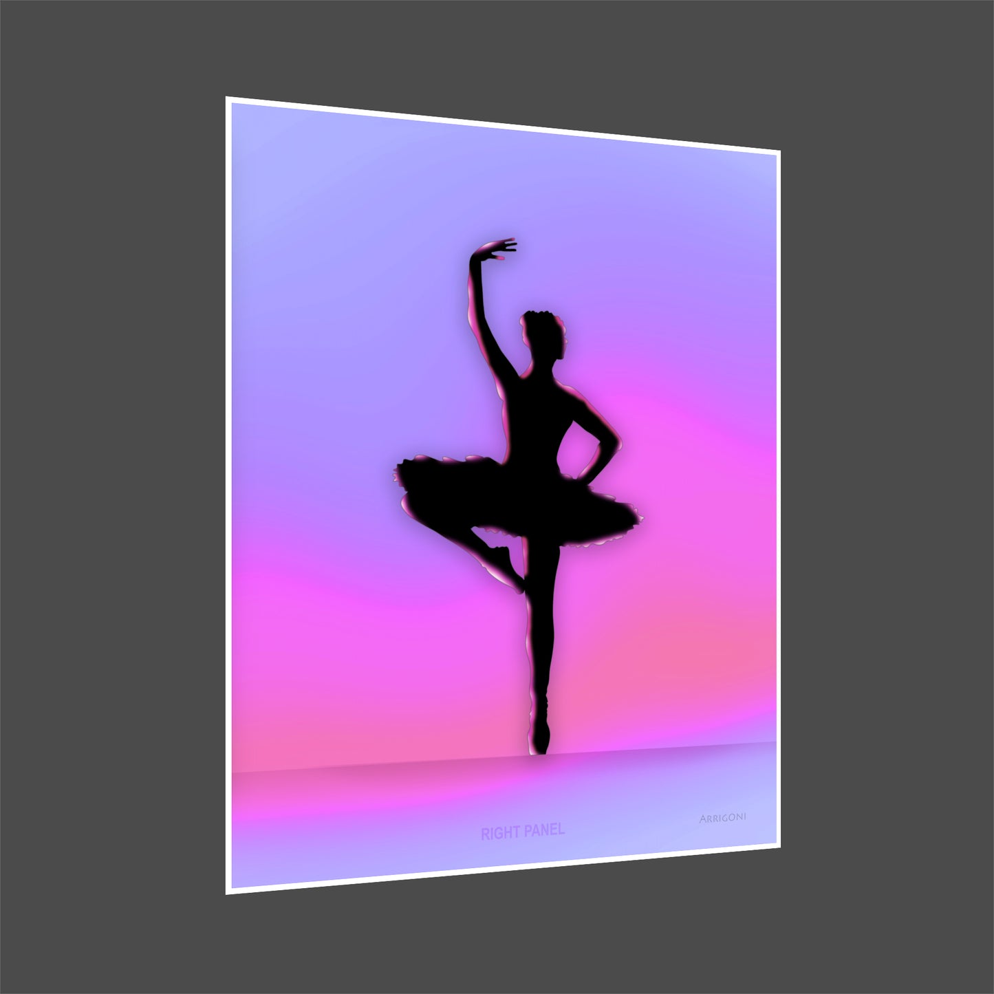BALLERINA RIGHT PANEL (PAPER ONLY)