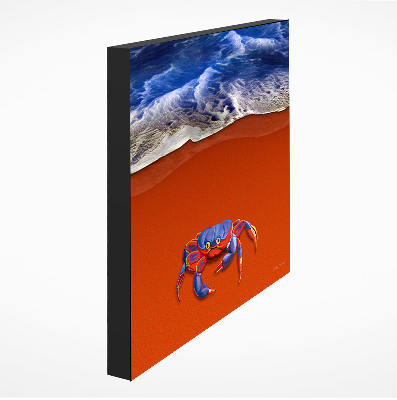 BLUE CRAB (GALLERY WRAPPED CANVAS)