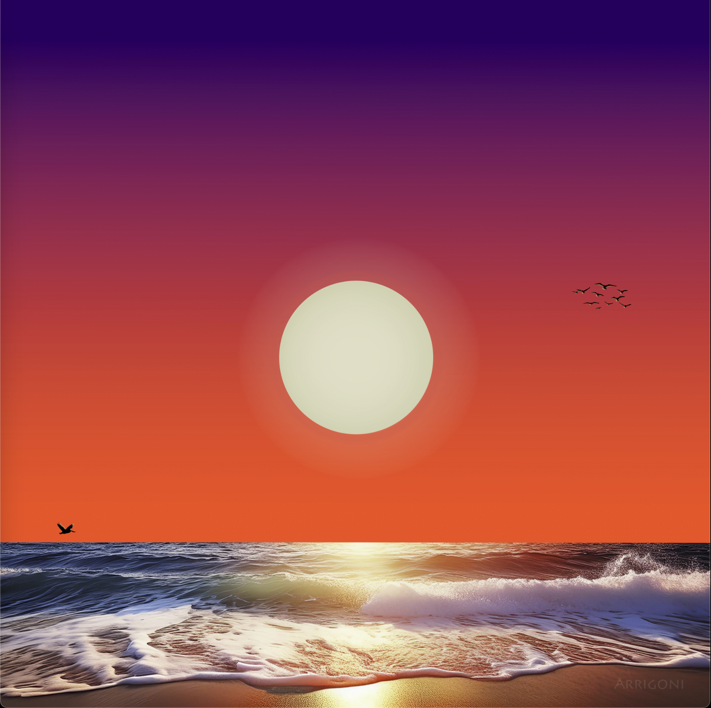 OCEAN SURF (CANVAS ONLY)
