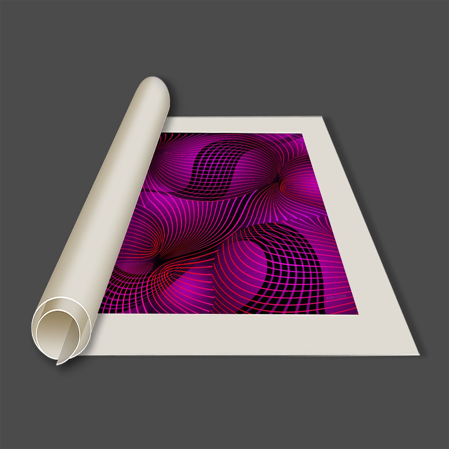 SPACE-TIME_2_PINK (CANVAS ONLY)