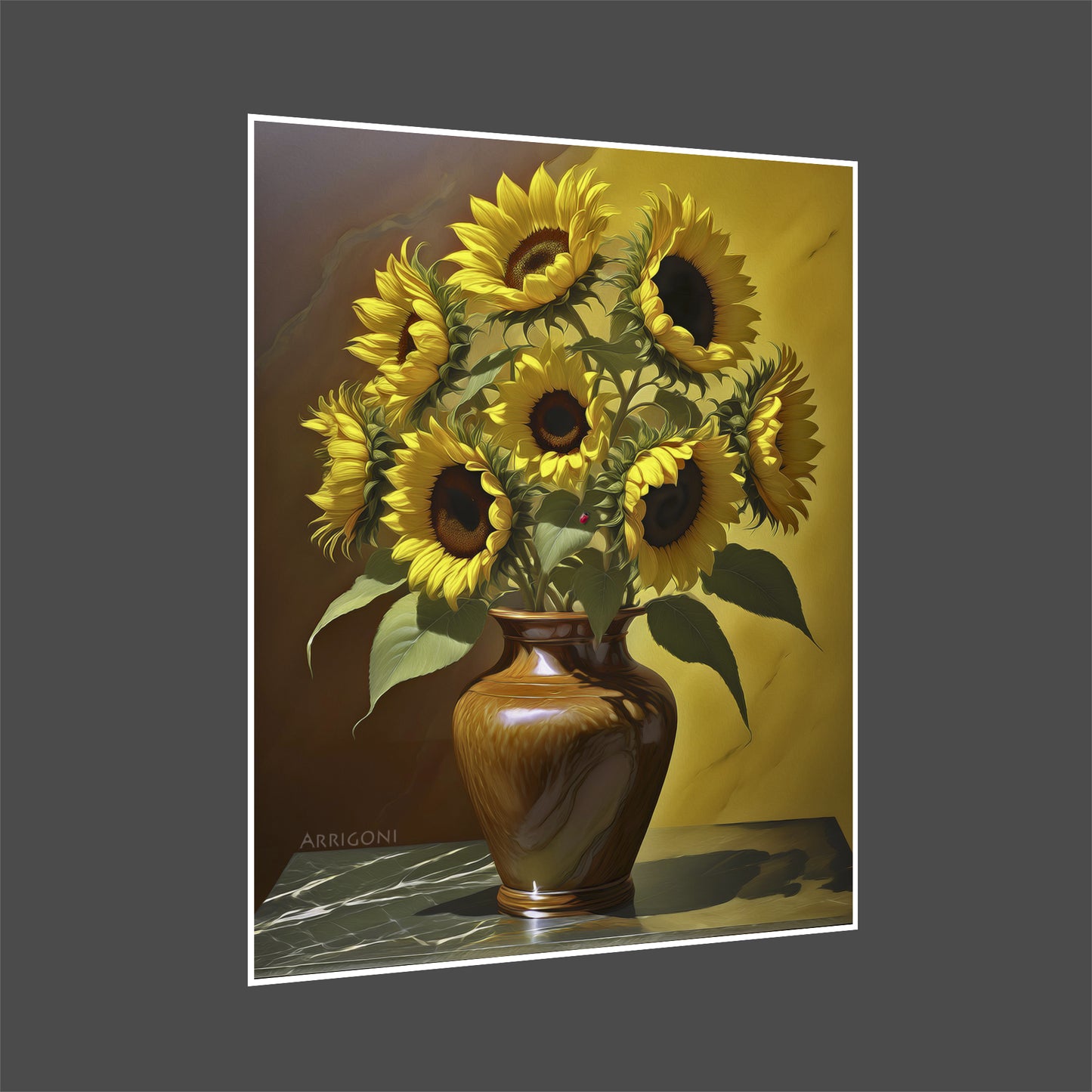 SUNFLOWERS YELLOW (PAPER Only)