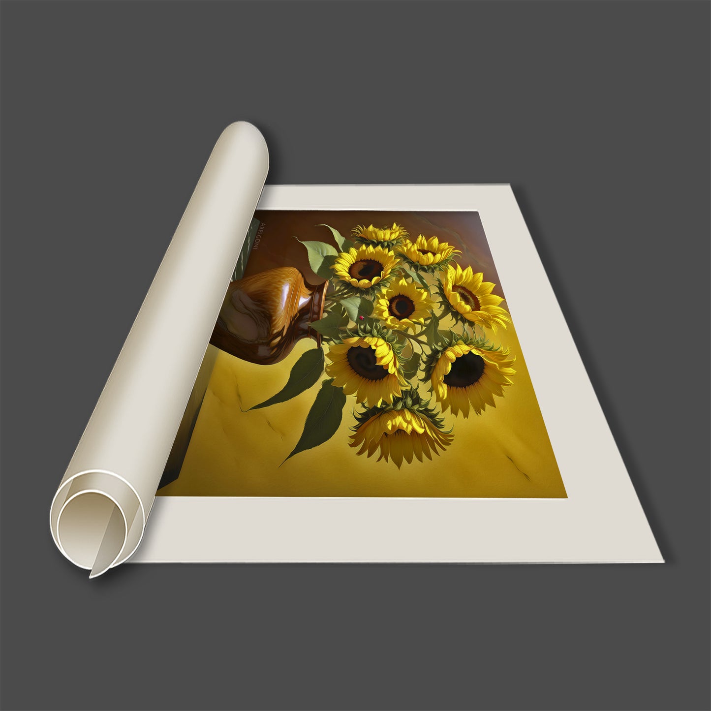 SUNFLOWERS YELLOW (Canvas Only)