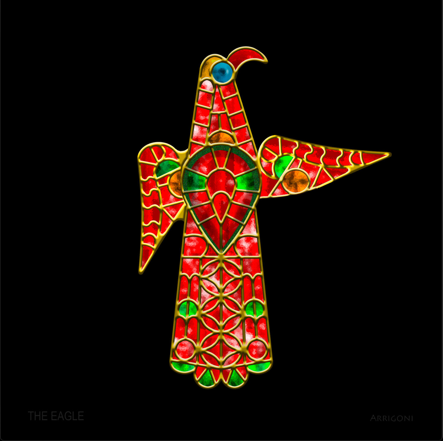 THE EAGLE (CANVAS ONLY)