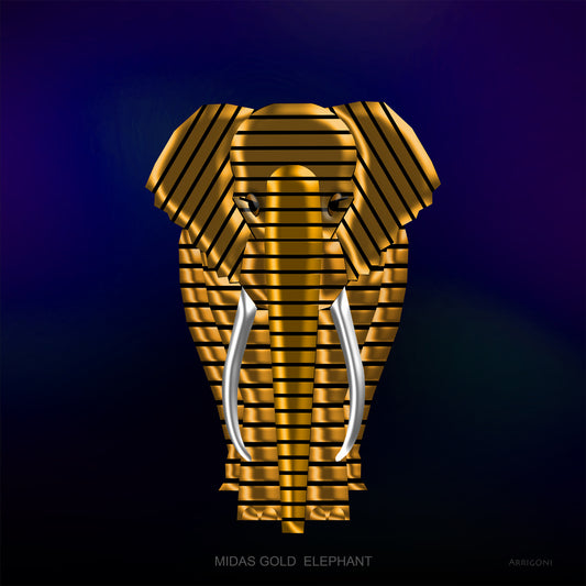 MIDAS GOLD ELEPHANT (CANVAS ONLY)