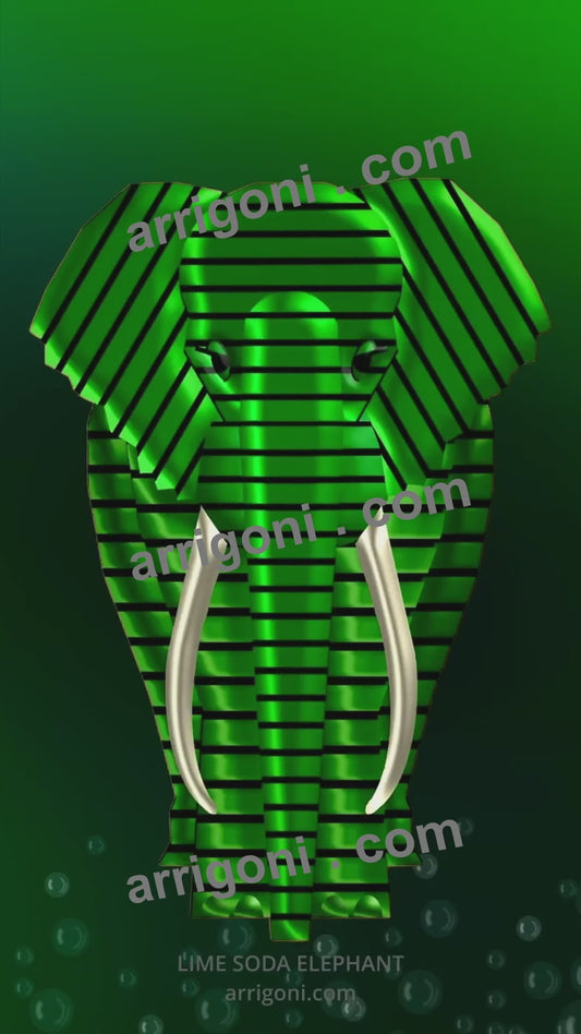 LIME SODA ELEPHANT ( vertical format ) SHORT VIDEO