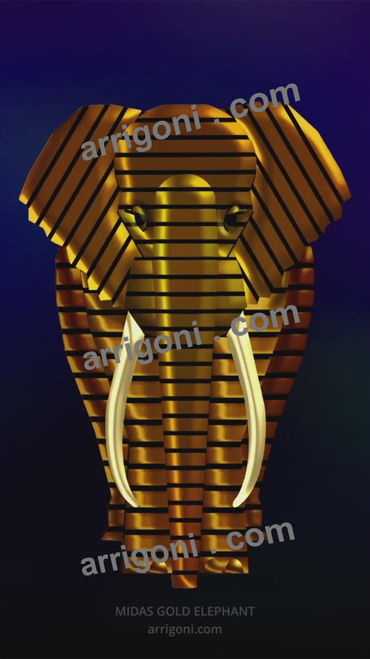 MIDAS GOLD ELEPHANT ( vertical format ) SHORT VIDEO